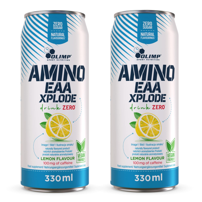 2 x Olimp Amino EAA Xplode Drink Zero - 330 ml