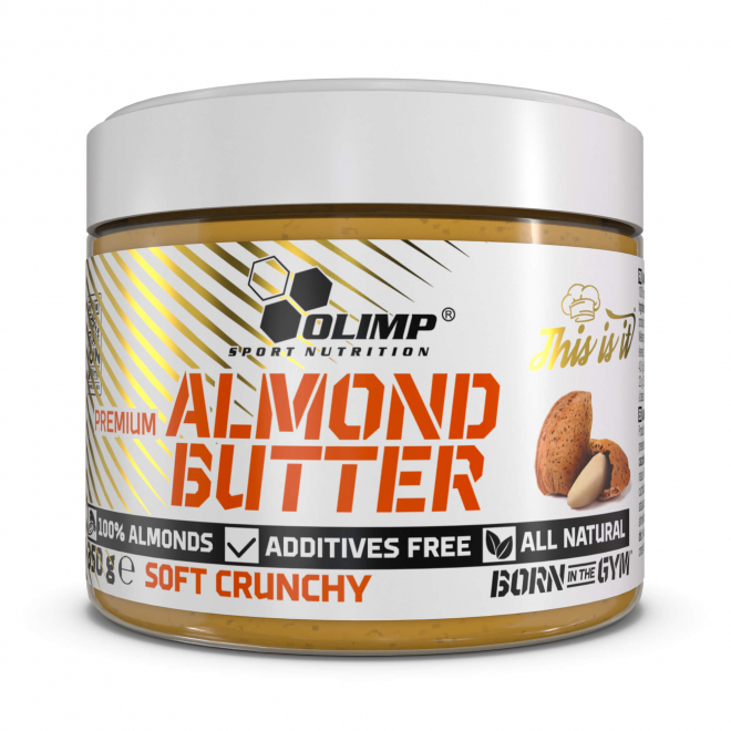 Olimp Almond Butter Soft Crunchy - 350 g