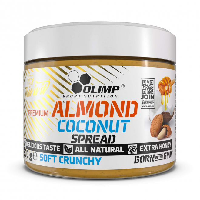Olimp Almond Coconut Spread soft crunchy - 300 g