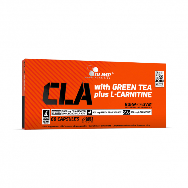Olimp-CLA-with-Green-Tea-plus-L-carnitine -Sport-Edition-60-Gélules