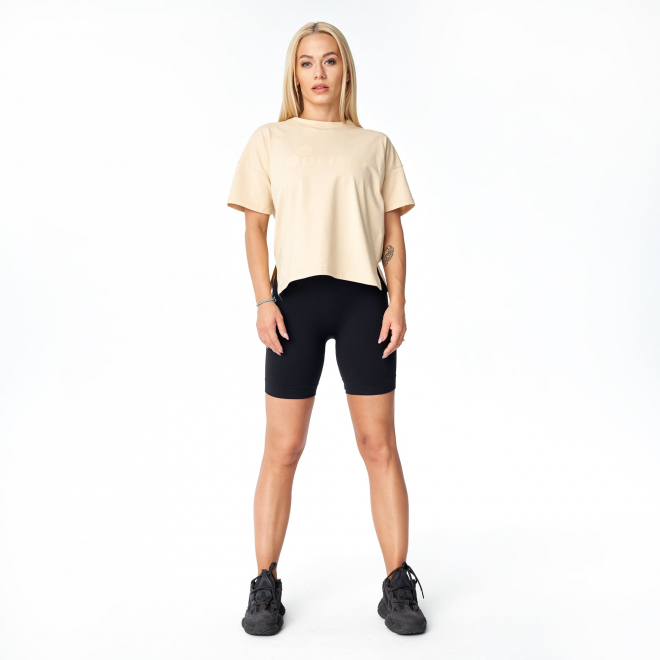 T-shirt femme Olimp - WMS T-Shirt beige