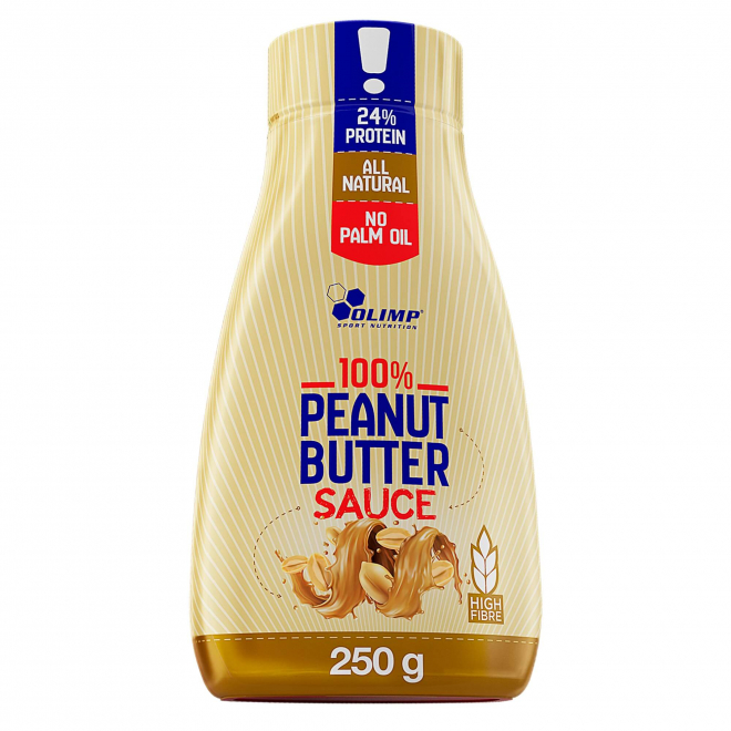 Olimp-100%-Peanut-Butter-Sauce-250g
