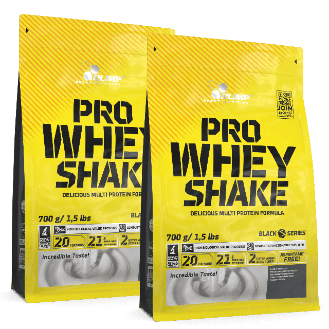 2-x-olimp-pro-whey-shake-cookies-cream-700-g