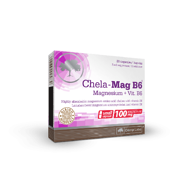 Olimp-Chela-Mag B6-30-Gélules