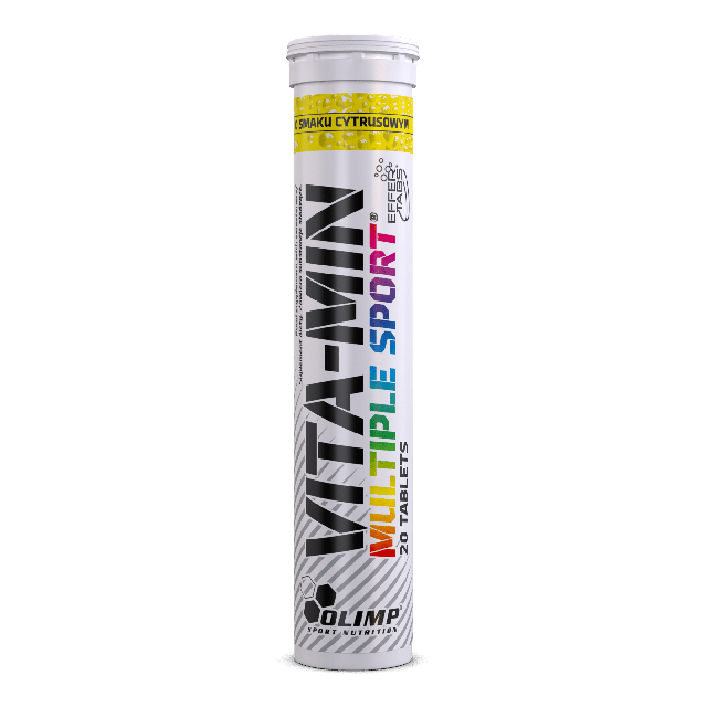 Olimp Vita-Min Multiple Sport Effer Tabs - 20 Comprimés effervescents